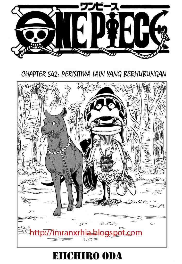 One Piece Chapter 542 Image 0