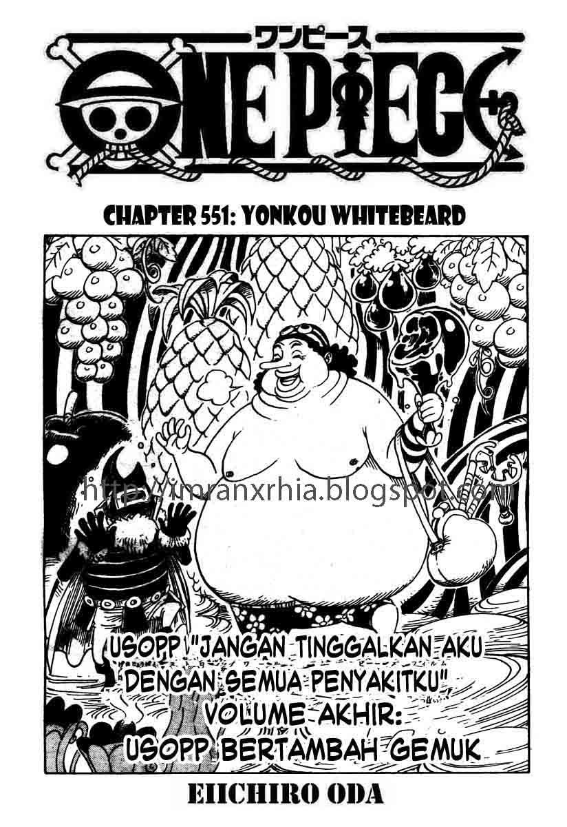 One Piece Chapter 551 Image 0