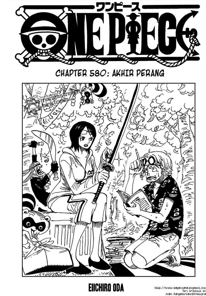 One Piece Chapter 580 Image 0