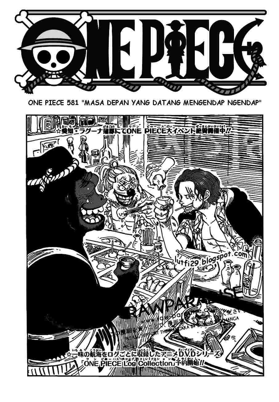 One Piece Chapter 581 Image 0