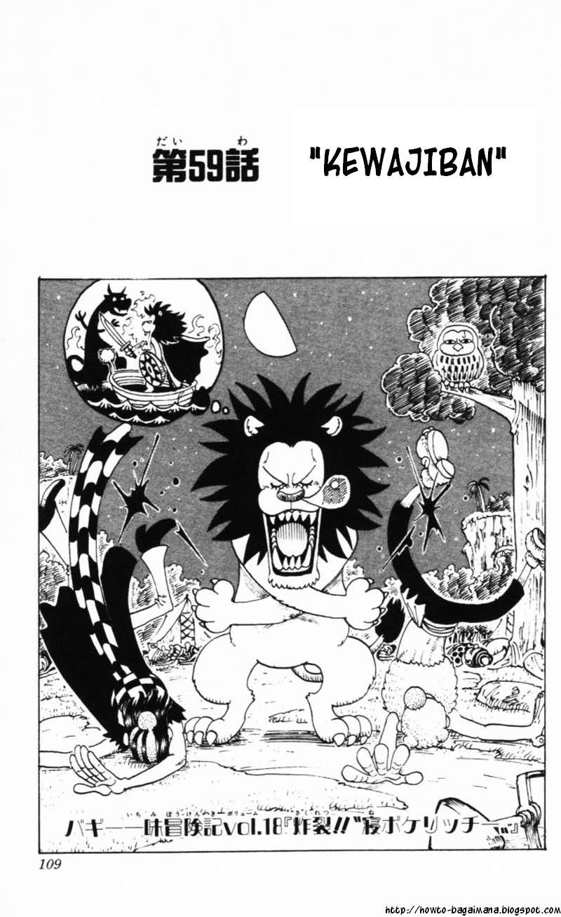 One Piece Chapter 59 Image 0