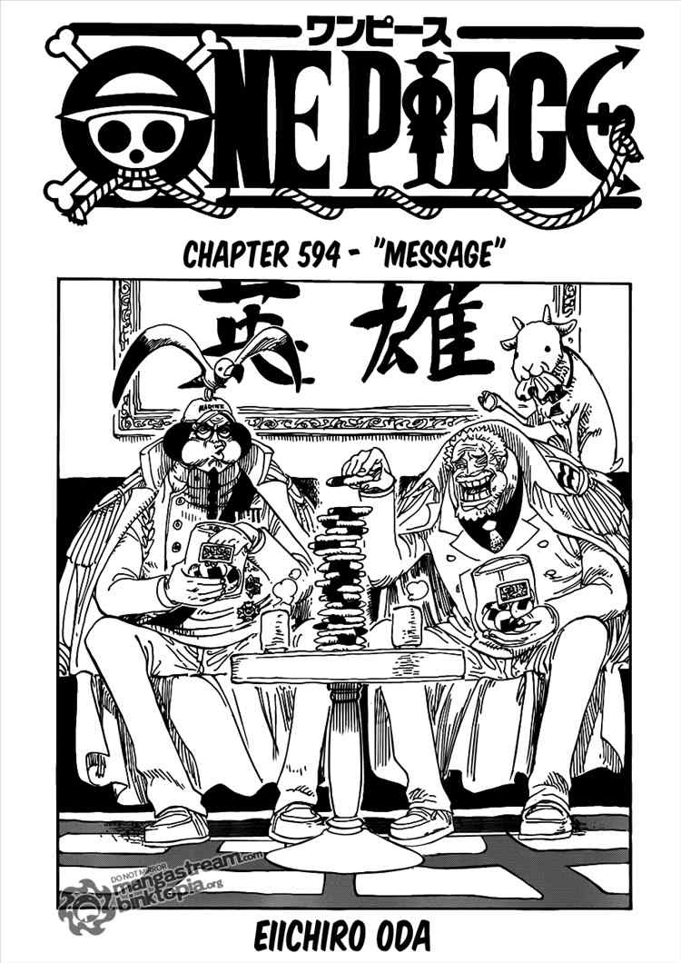 One Piece Chapter 594 Image 0