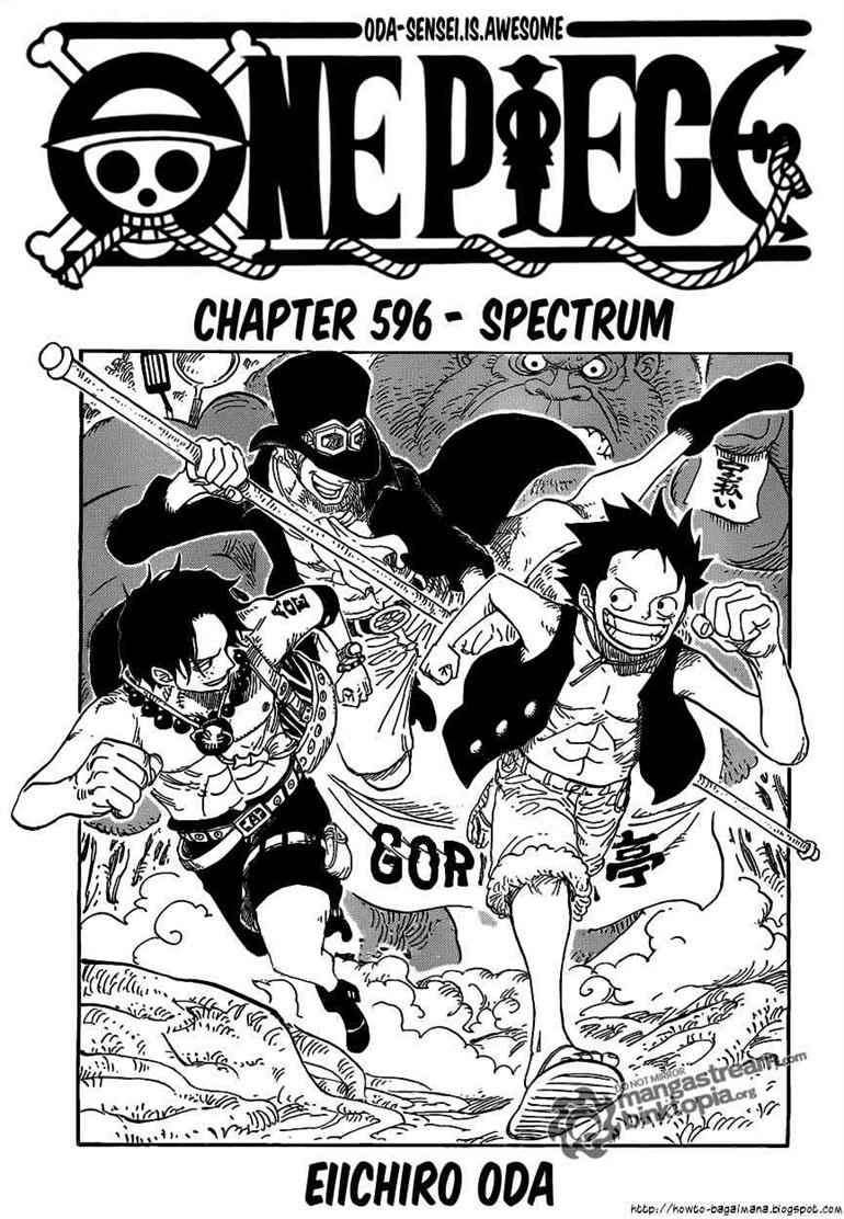 One Piece Chapter 596 Image 0