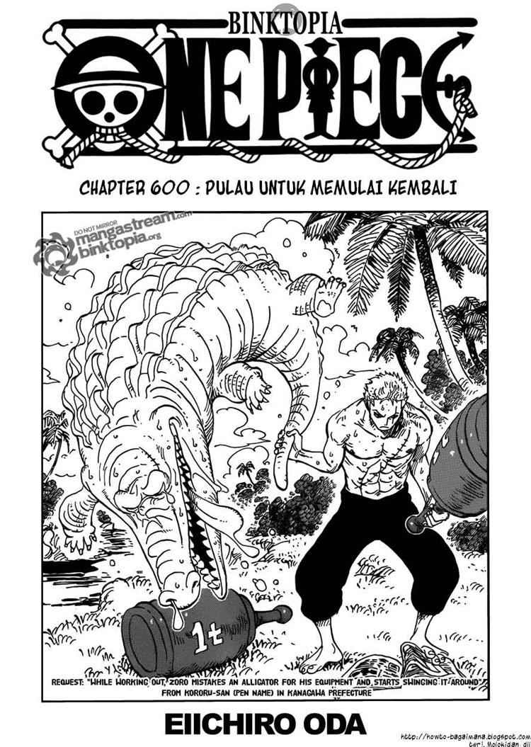 One Piece Chapter 600 Image 0