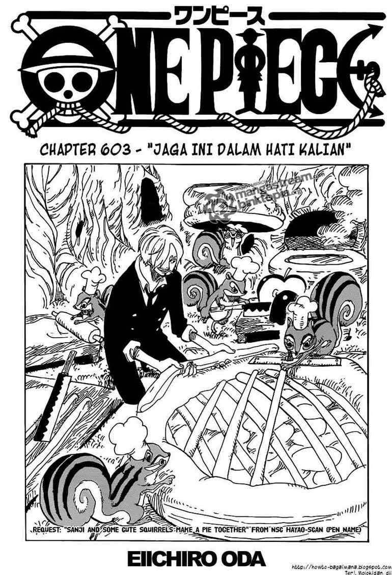 One Piece Chapter 603 Image 0