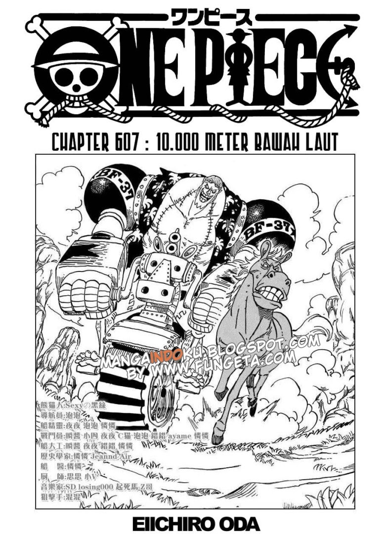 One Piece Chapter 607 Image 0