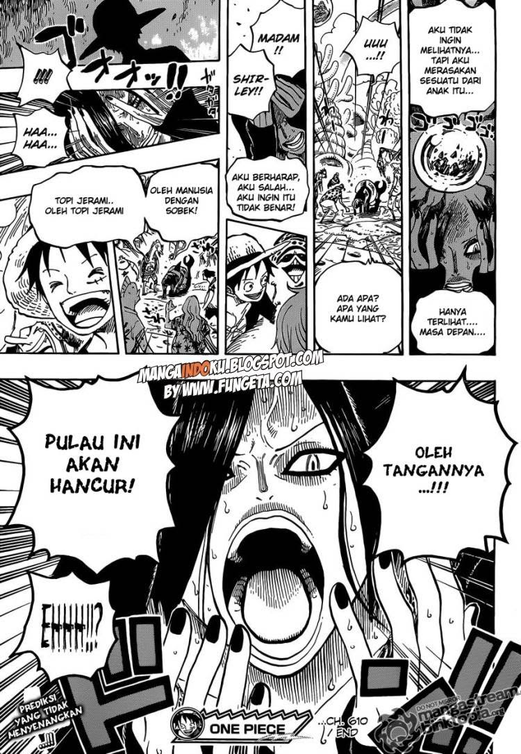 One Piece Chapter 610 Image 14