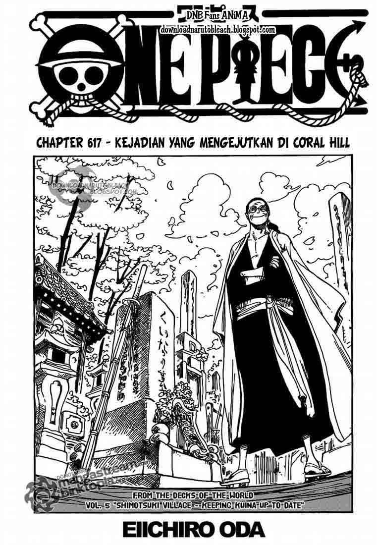 One Piece Chapter 617 Image 0