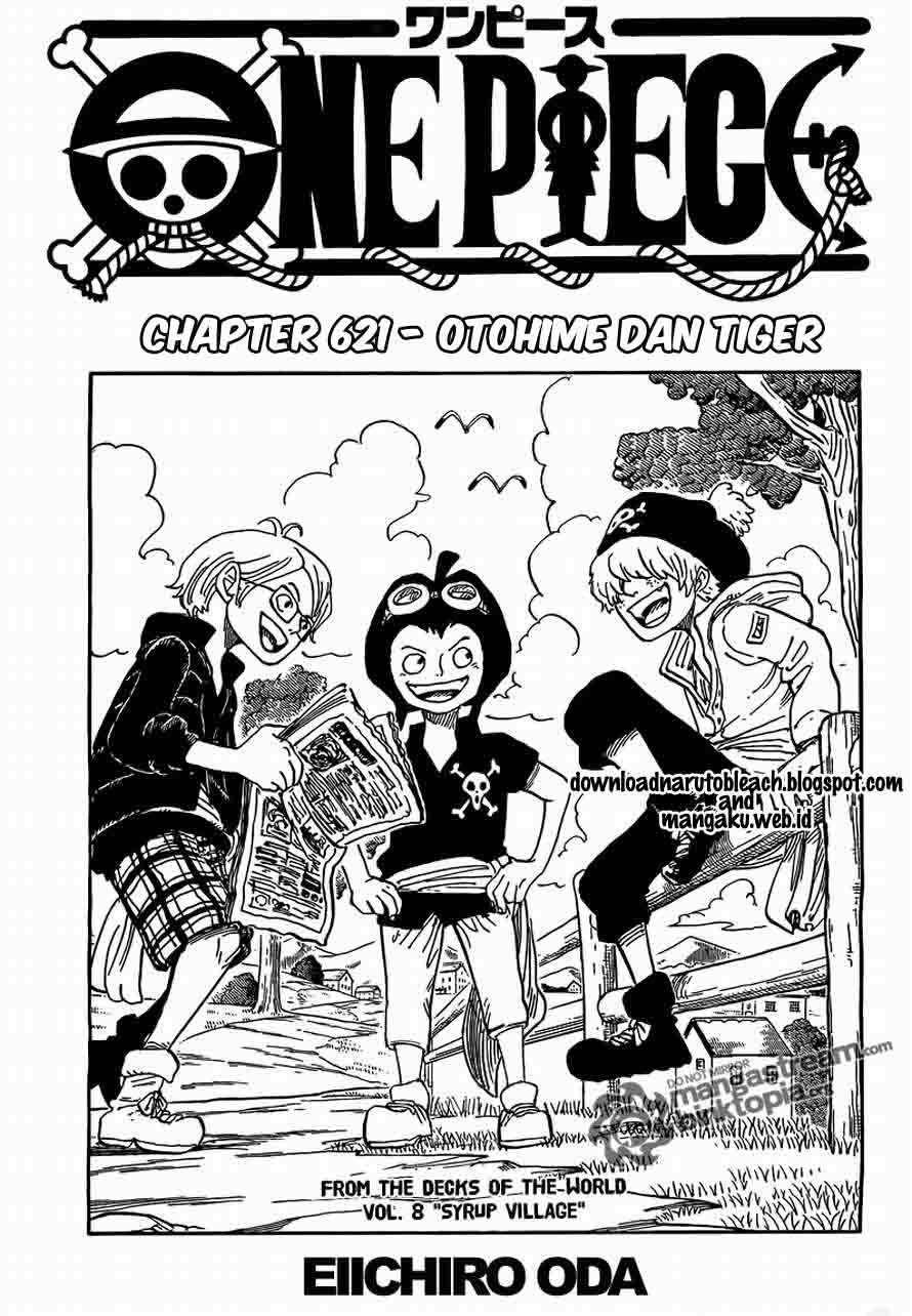 One Piece Chapter 621 – otohime dan tiger Image 0