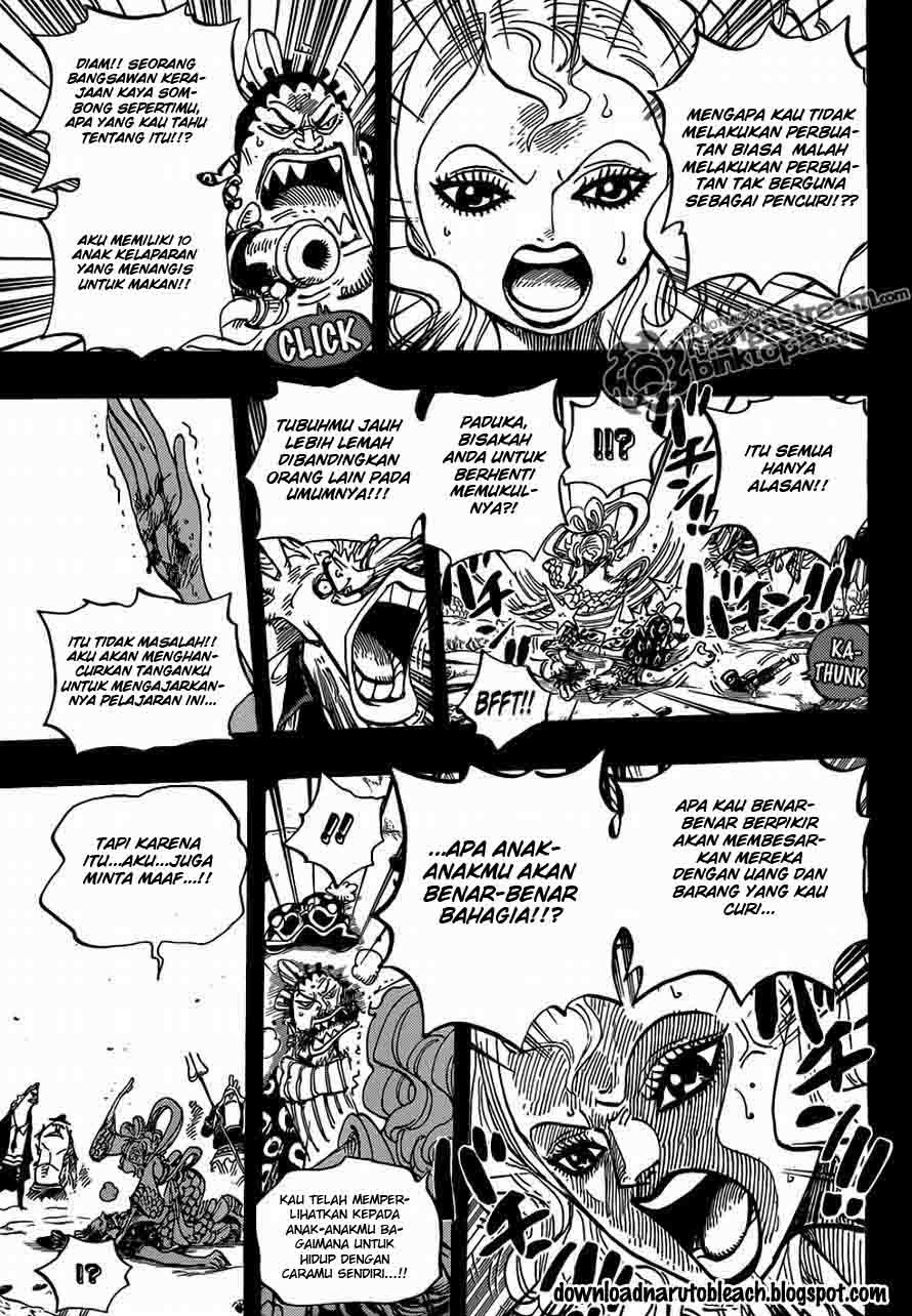 One Piece Chapter 621 – otohime dan tiger Image 4