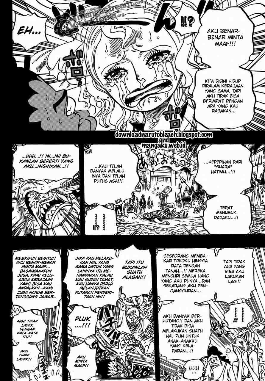 One Piece Chapter 621 – otohime dan tiger Image 5