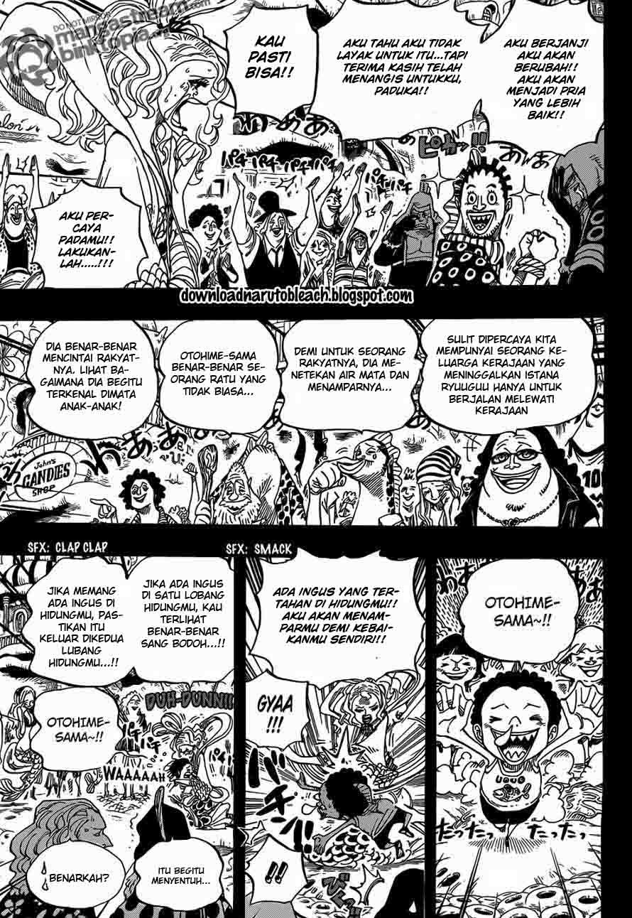 One Piece Chapter 621 – otohime dan tiger Image 6