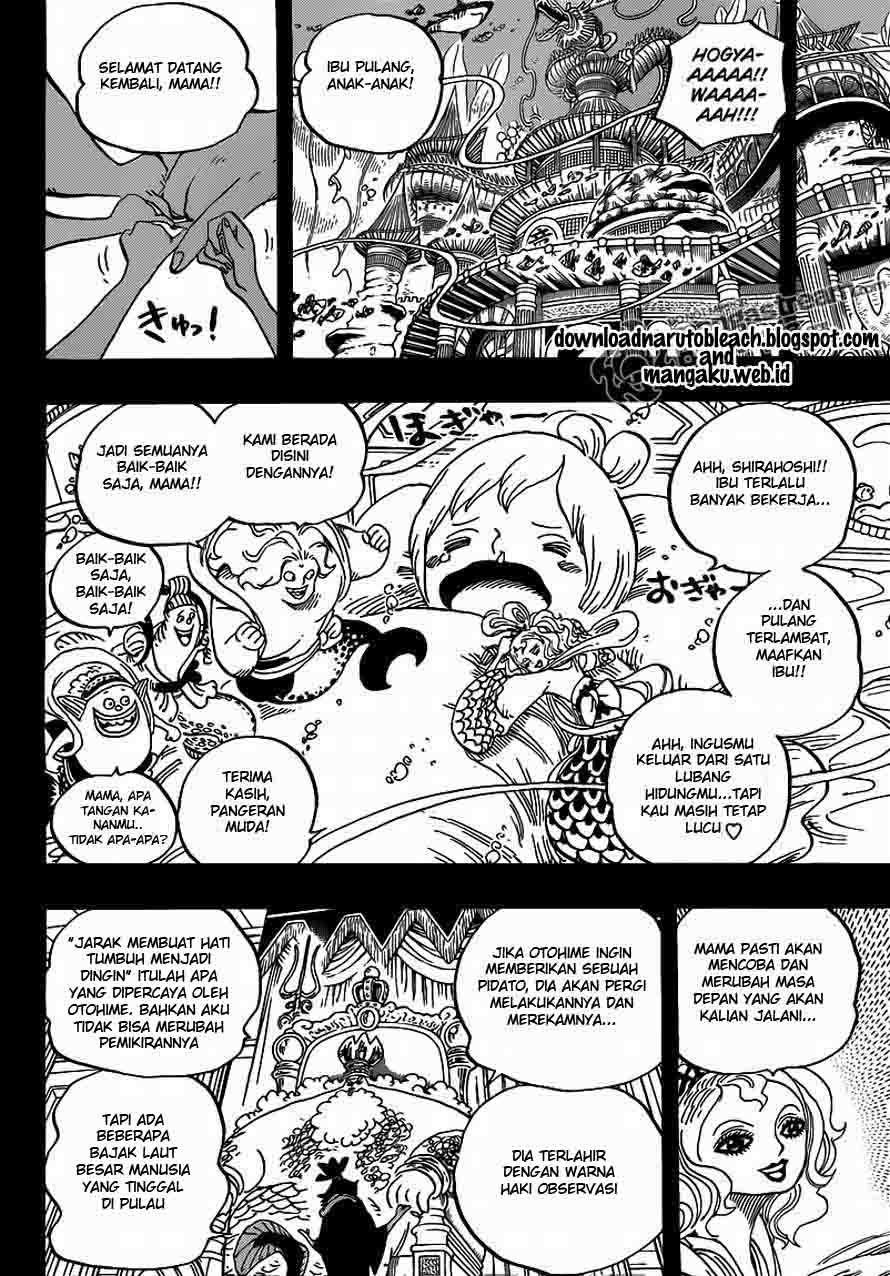 One Piece Chapter 621 – otohime dan tiger Image 9
