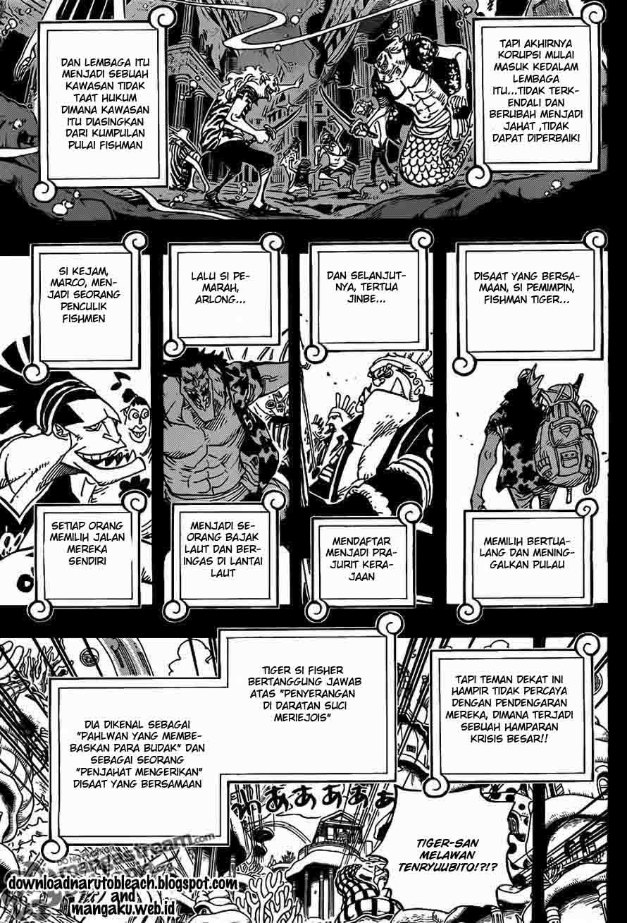 One Piece Chapter 621 – otohime dan tiger Image 14