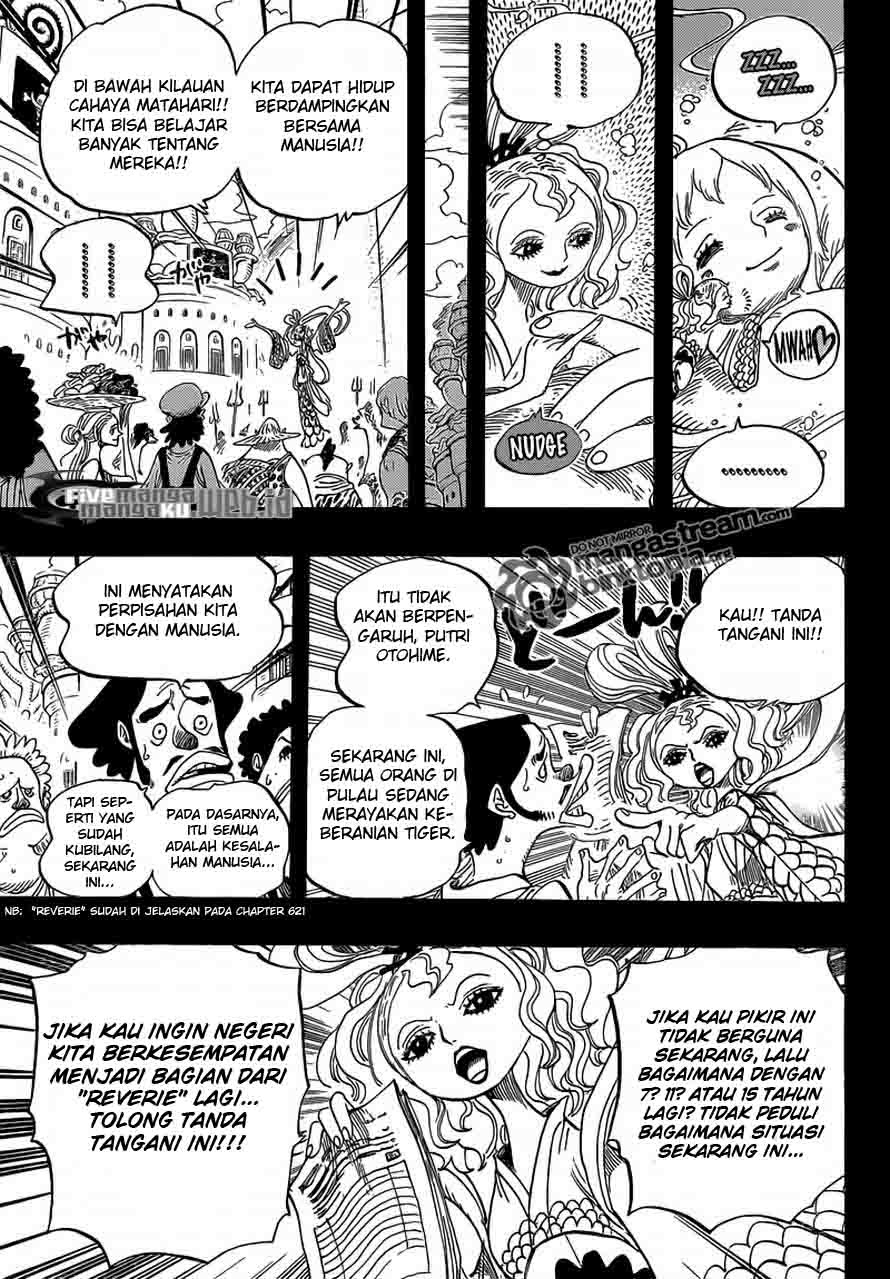 One Piece Chapter 622 – bajak laut matahari Image 3