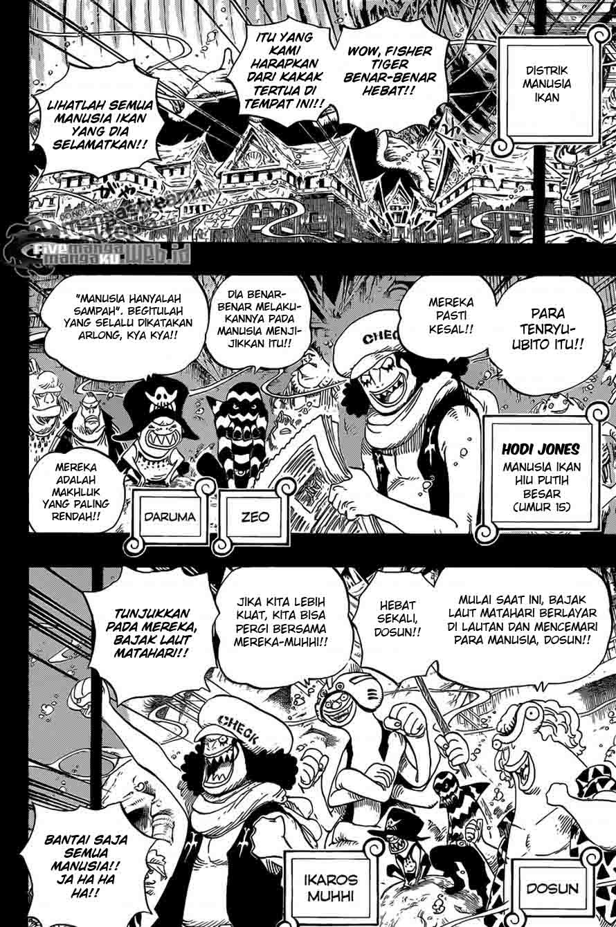 One Piece Chapter 622 – bajak laut matahari Image 4