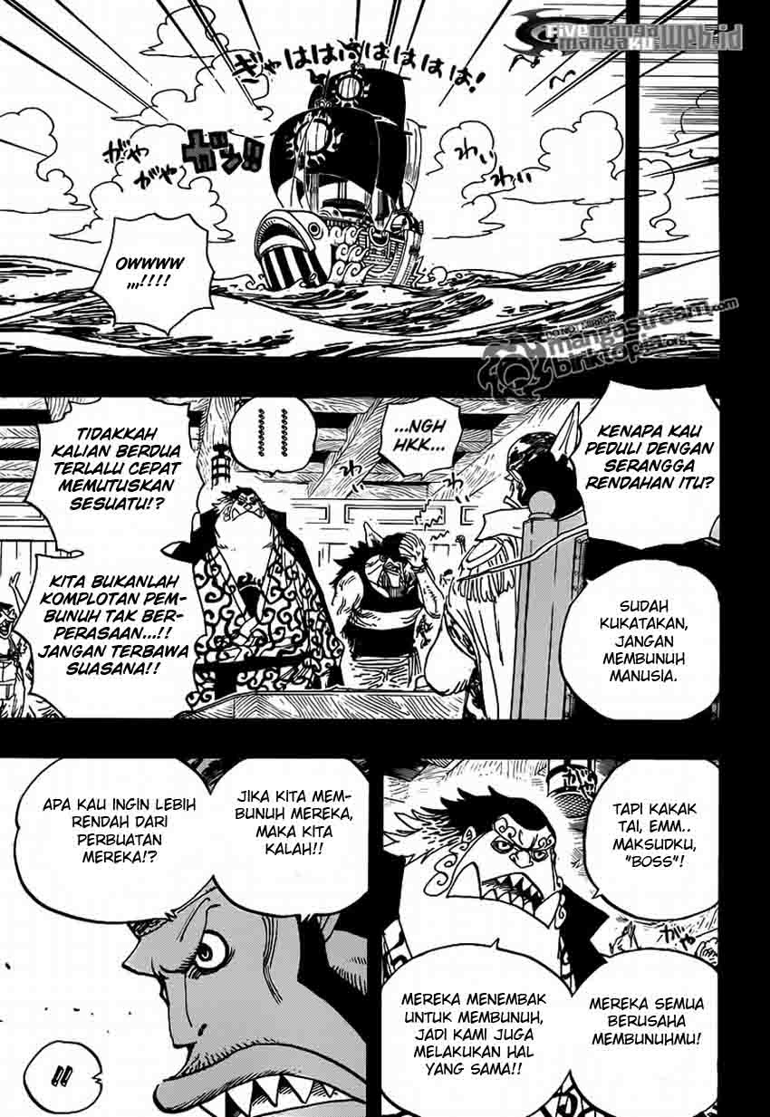 One Piece Chapter 622 – bajak laut matahari Image 9