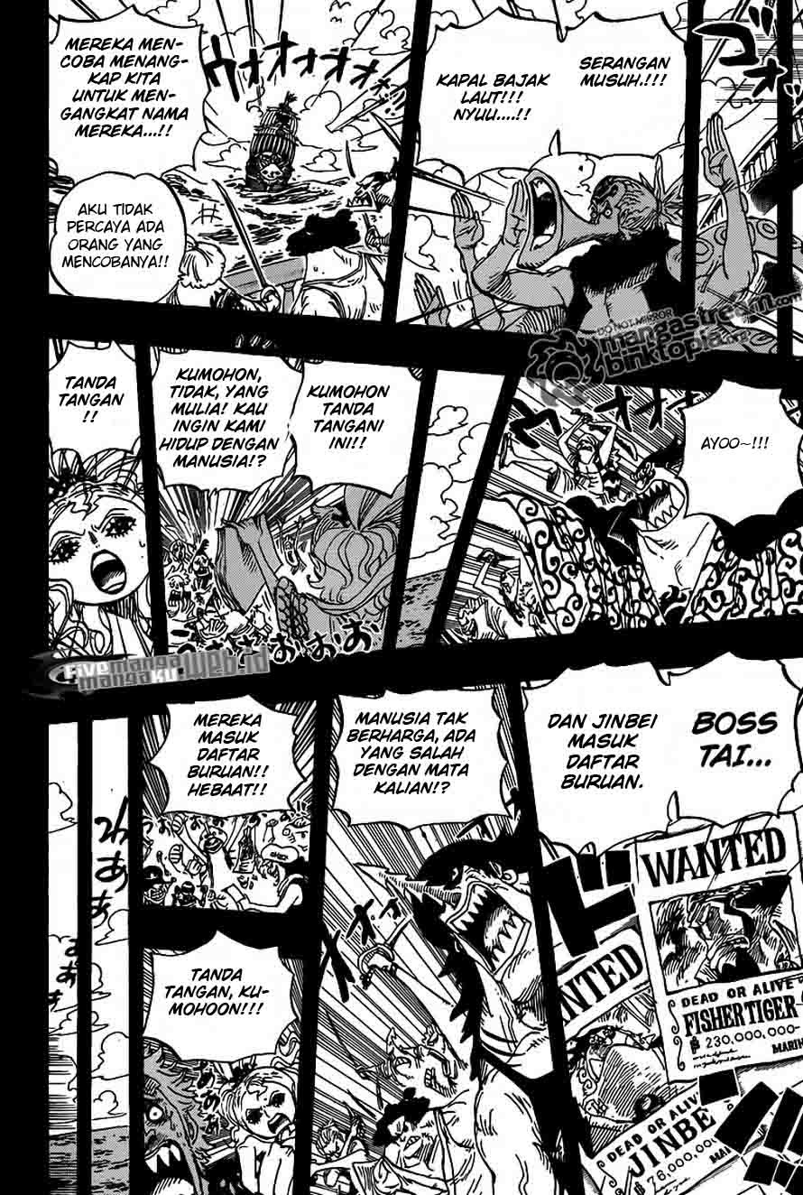 One Piece Chapter 622 – bajak laut matahari Image 12