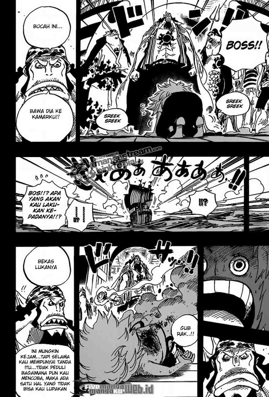 One Piece Chapter 622 – bajak laut matahari Image 16