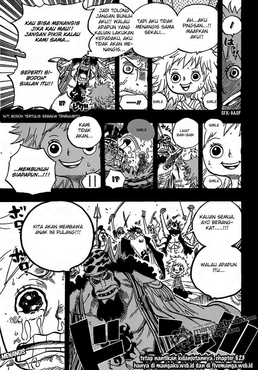 One Piece Chapter 622 – bajak laut matahari Image 17
