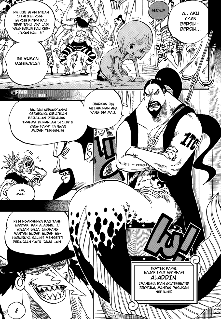 One Piece Chapter 623 – si bajak laut fisher tiger Image 2