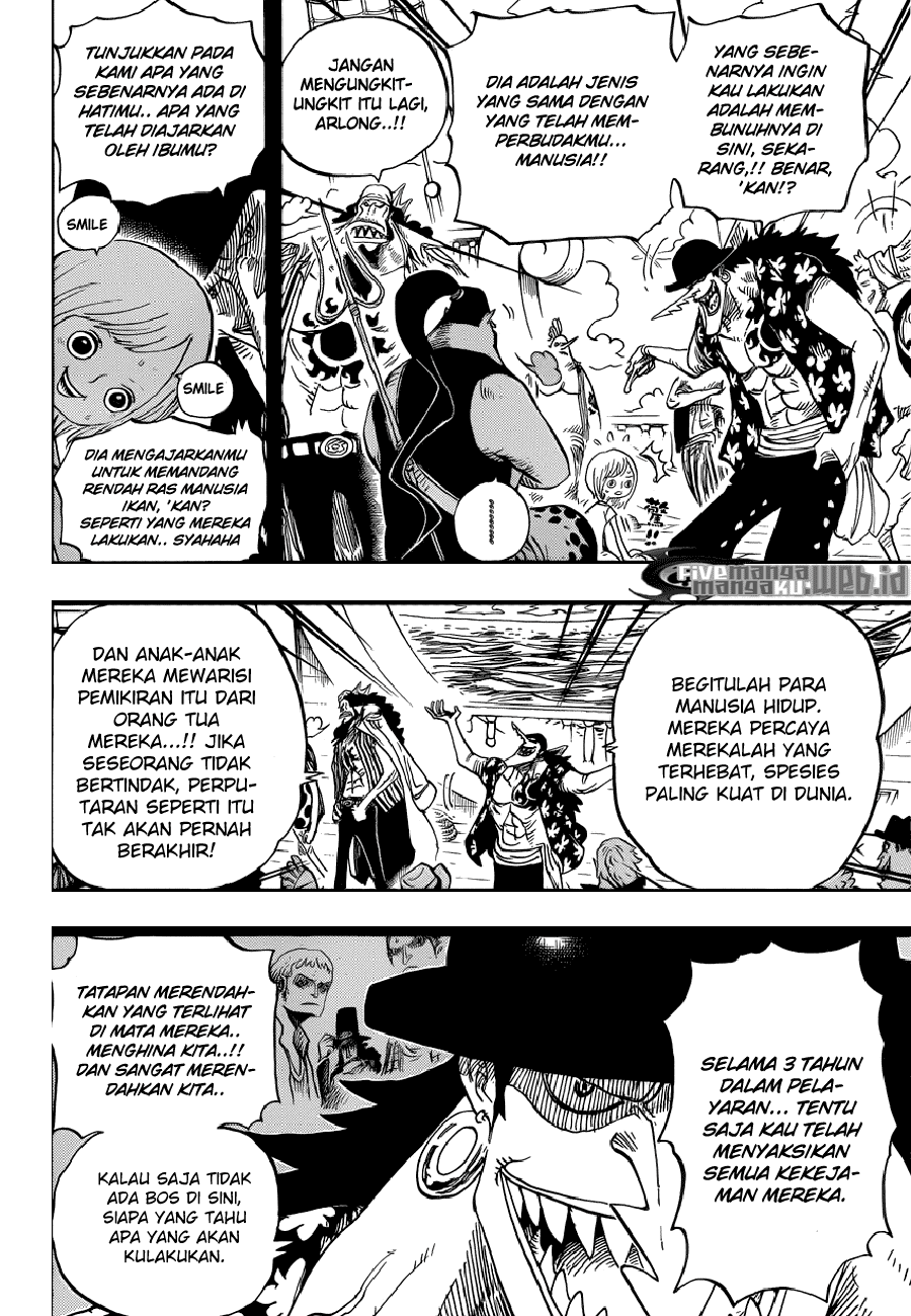 One Piece Chapter 623 – si bajak laut fisher tiger Image 3