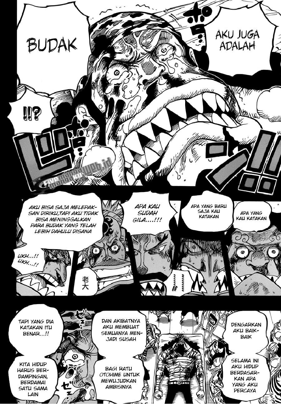 One Piece Chapter 623 – si bajak laut fisher tiger Image 15