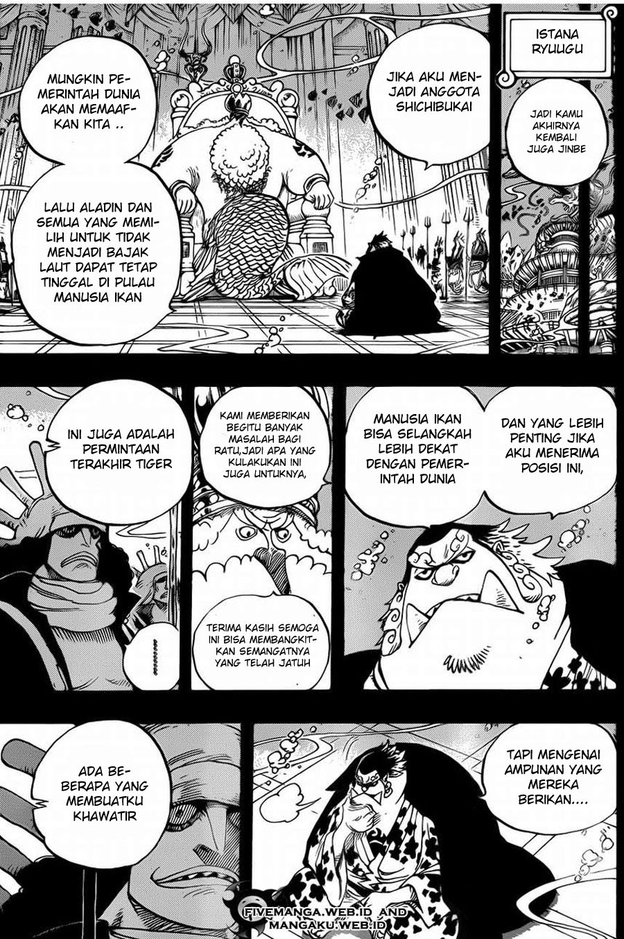 One Piece Chapter 624 – ratu otohime Image 12