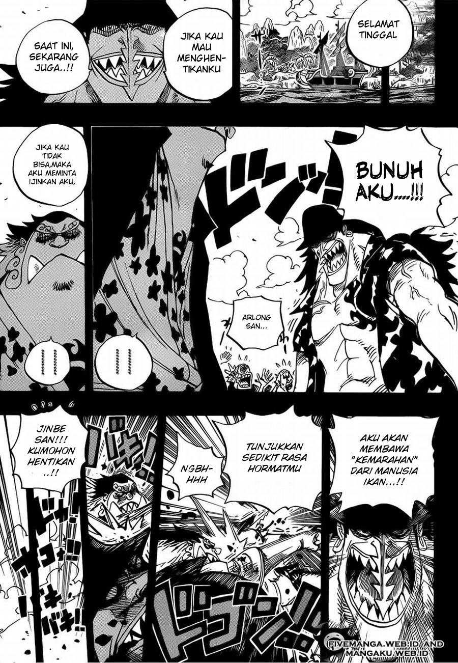 One Piece Chapter 624 – ratu otohime Image 14