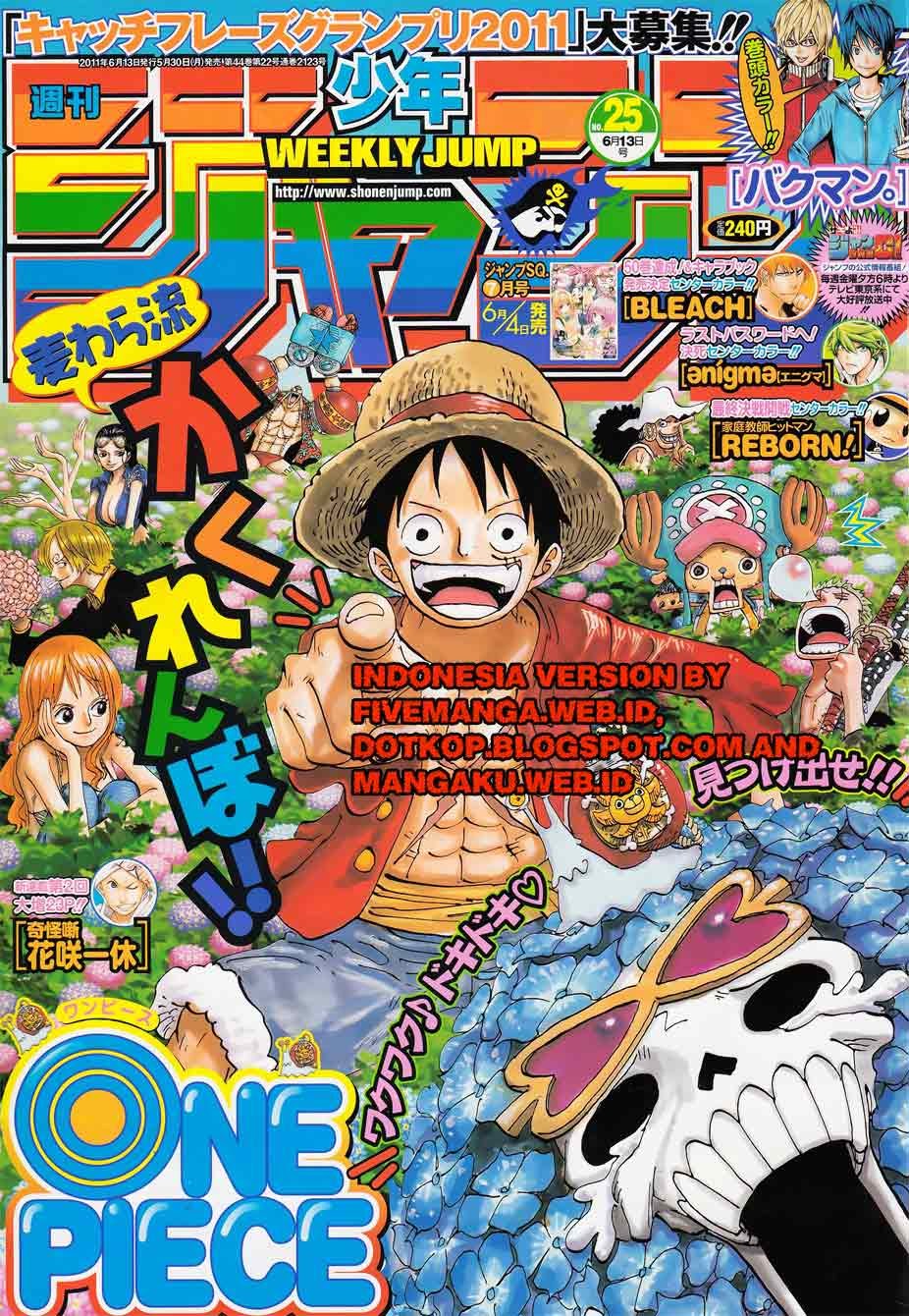 One Piece Chapter 626 – persaudaraan 3 anak neptune Image 0