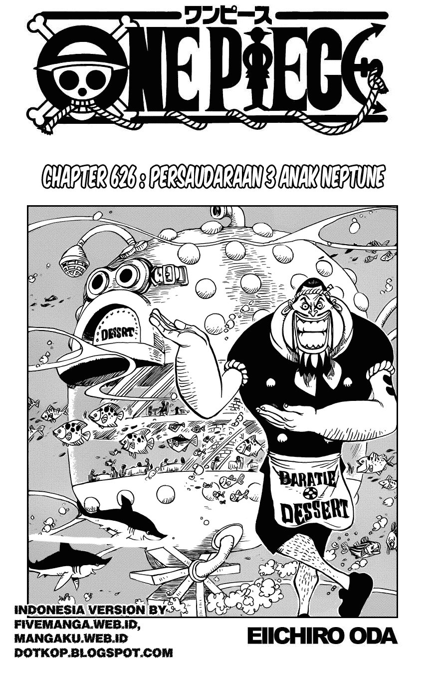 One Piece Chapter 626 – persaudaraan 3 anak neptune Image 1