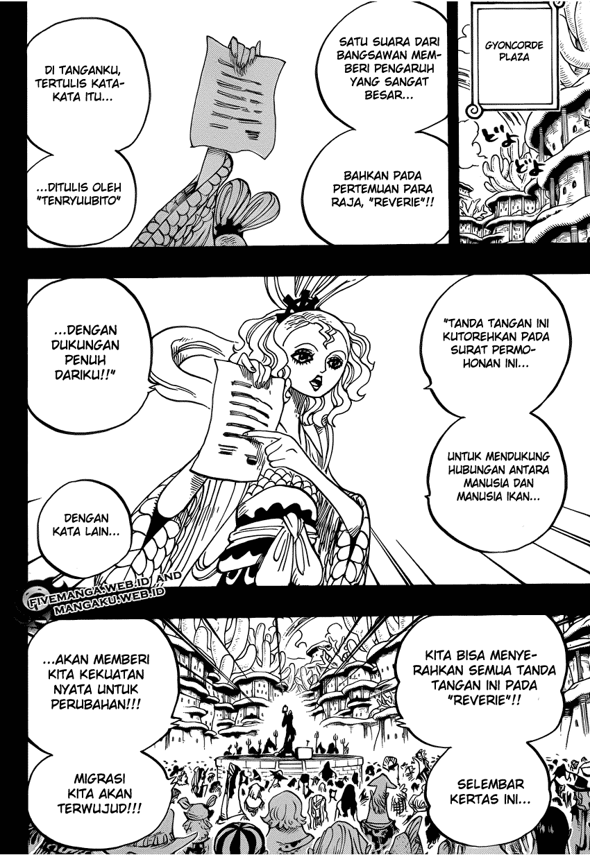 One Piece Chapter 626 – persaudaraan 3 anak neptune Image 4