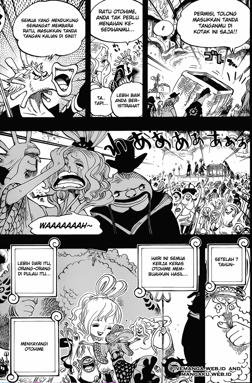 One Piece Chapter 626 – persaudaraan 3 anak neptune Image 7