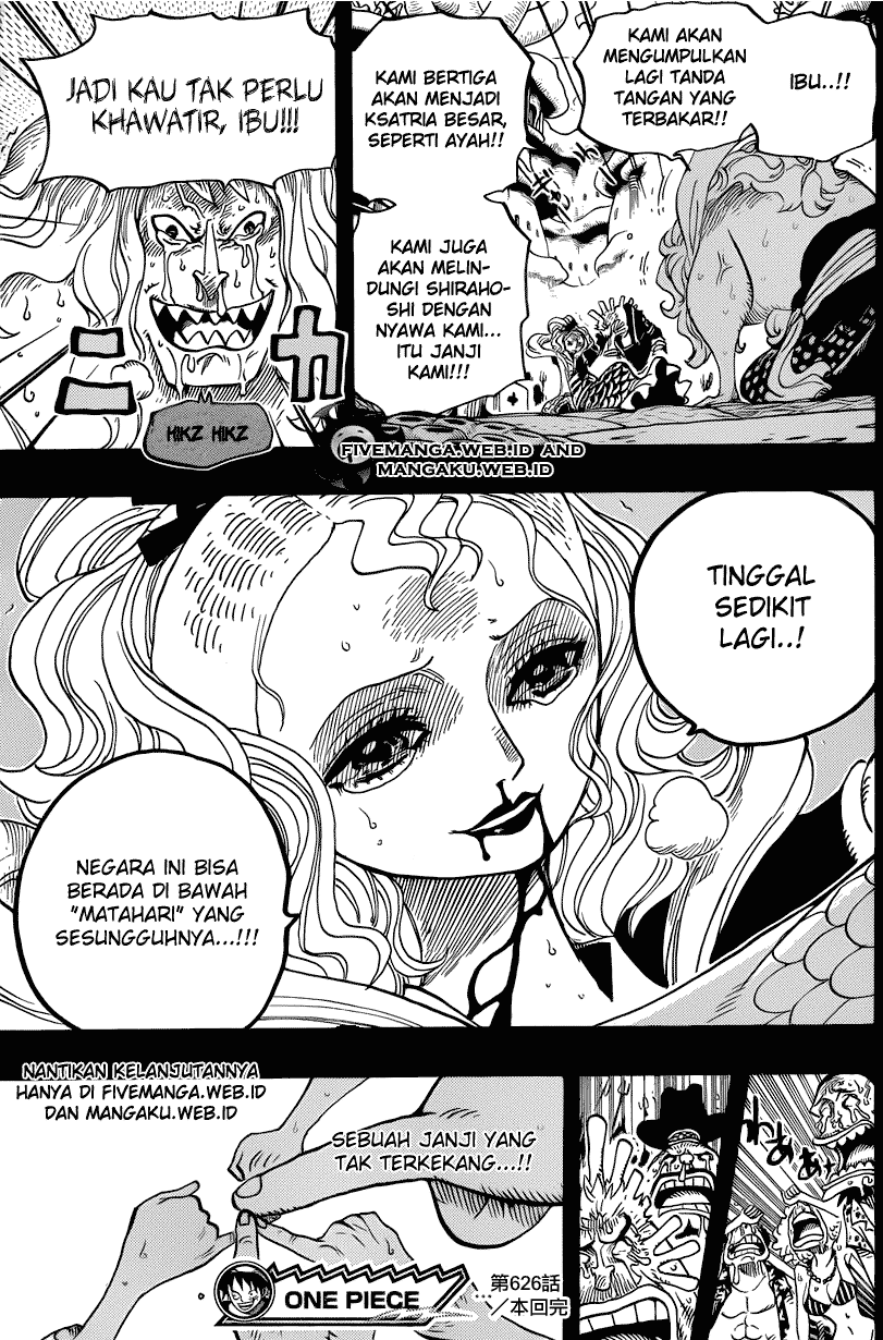 One Piece Chapter 626 – persaudaraan 3 anak neptune Image 19