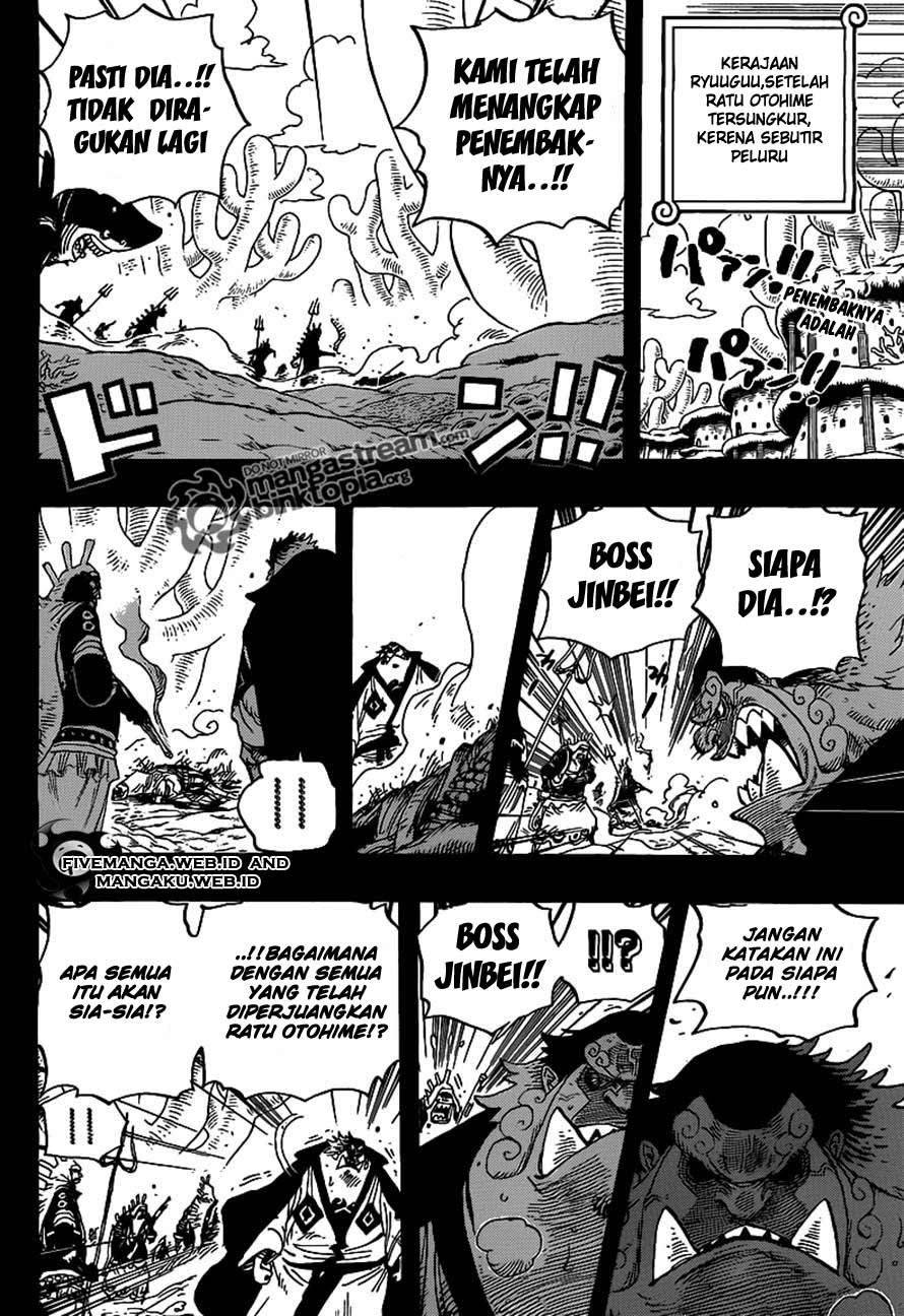 One Piece Chapter 627 – berhutang budi Image 2