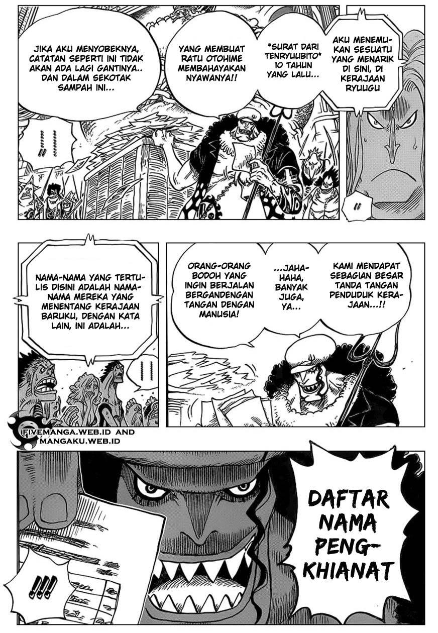 One Piece Chapter 628 – pembersihan Image 9