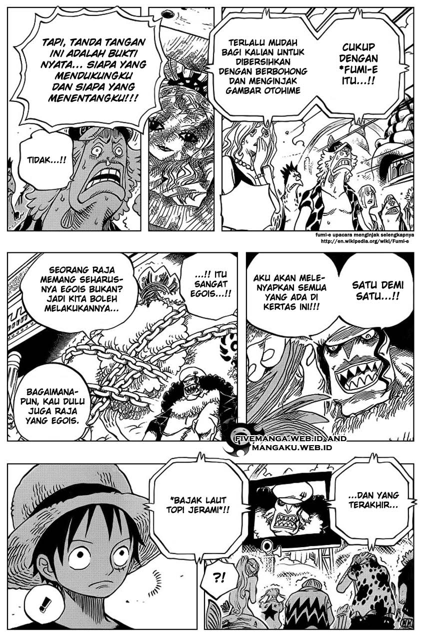 One Piece Chapter 628 – pembersihan Image 10