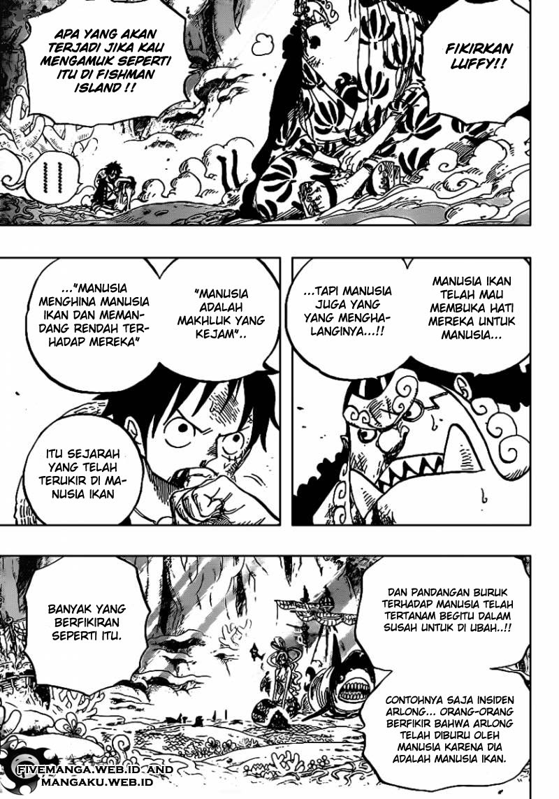 One Piece Chapter 629 – mantan shicibukai yang menghalangi jalan Image 8