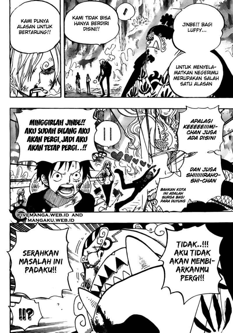 One Piece Chapter 629 – mantan shicibukai yang menghalangi jalan Image 11