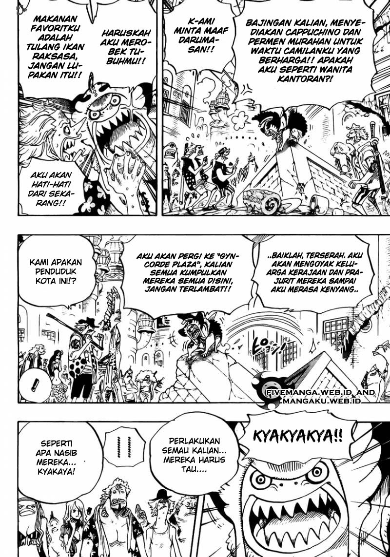 One Piece Chapter 629 – mantan shicibukai yang menghalangi jalan Image 15