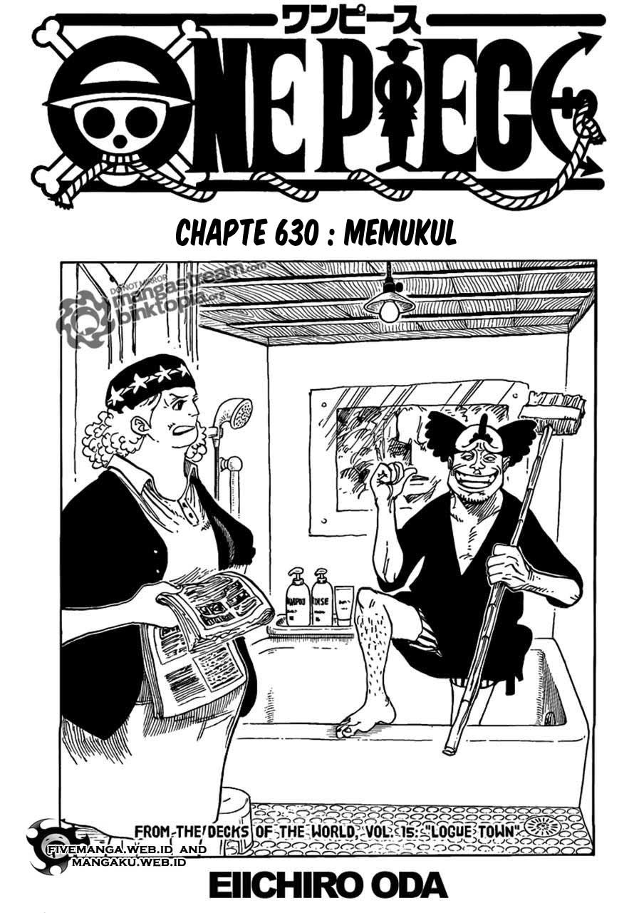 One Piece Chapter 630 – memukul Image 0
