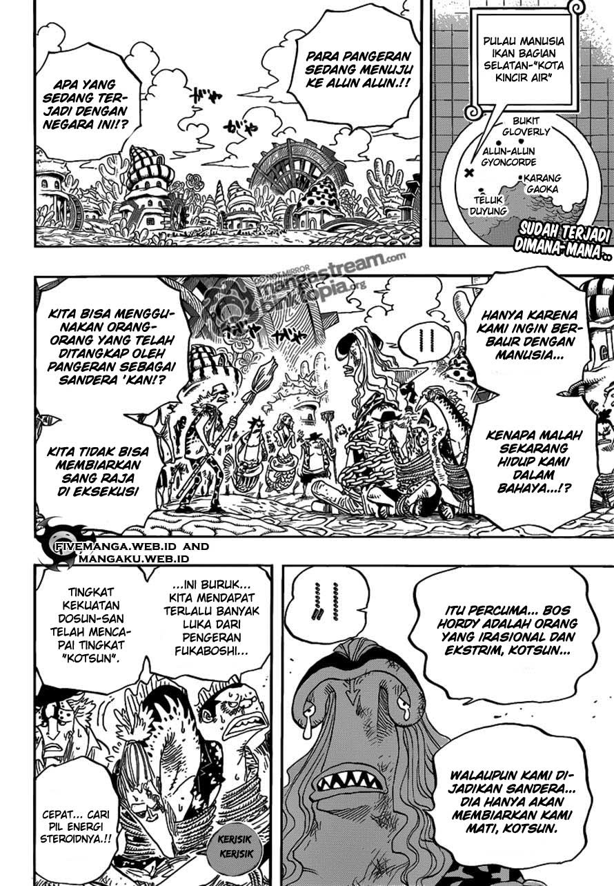 One Piece Chapter 630 – memukul Image 2