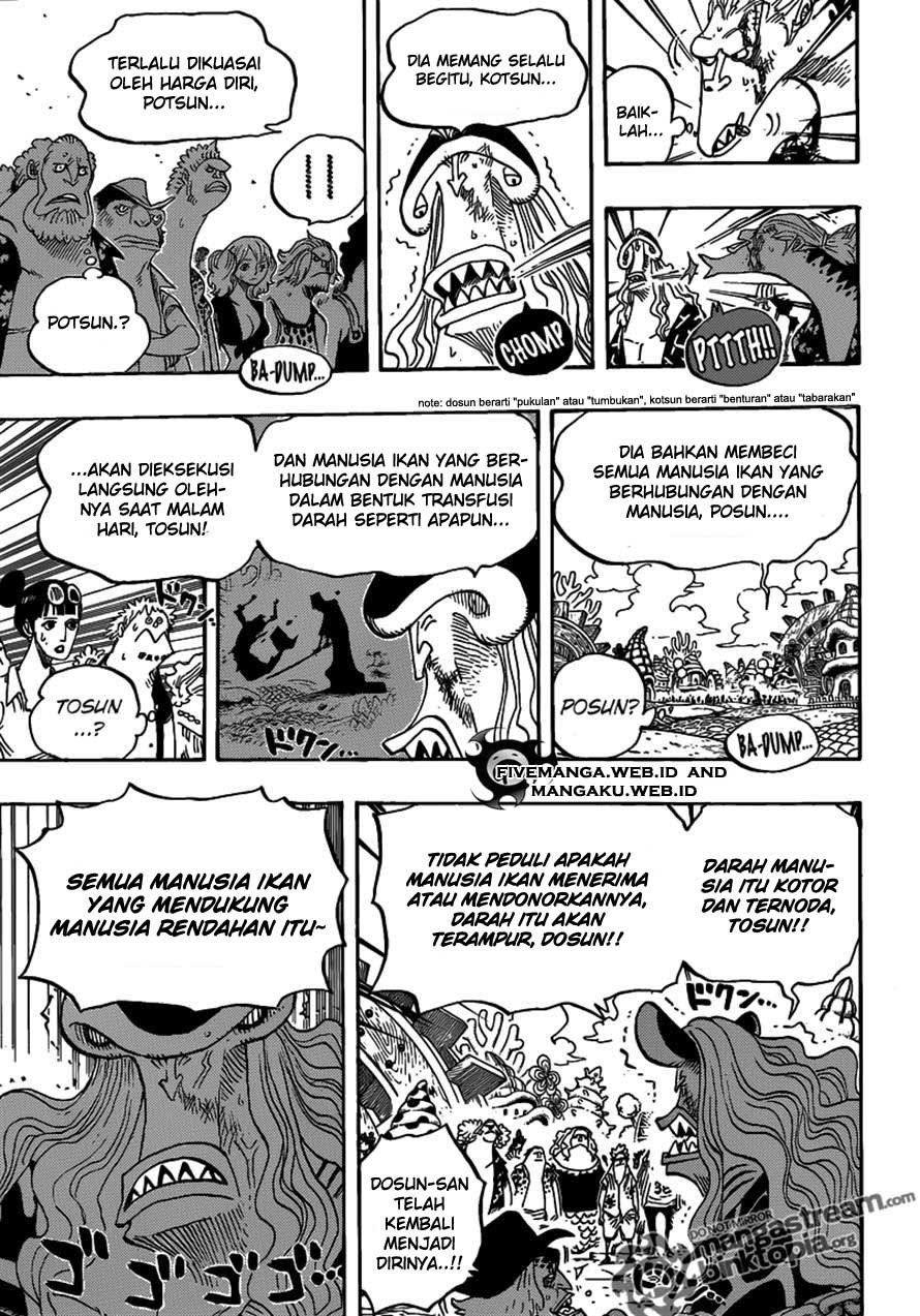 One Piece Chapter 630 – memukul Image 3