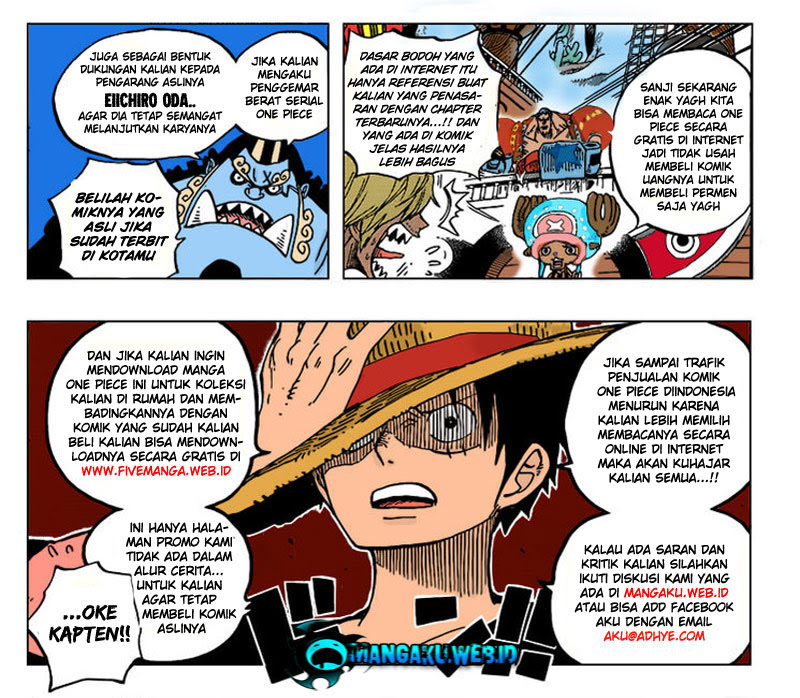 One Piece Chapter 630 – memukul Image 19