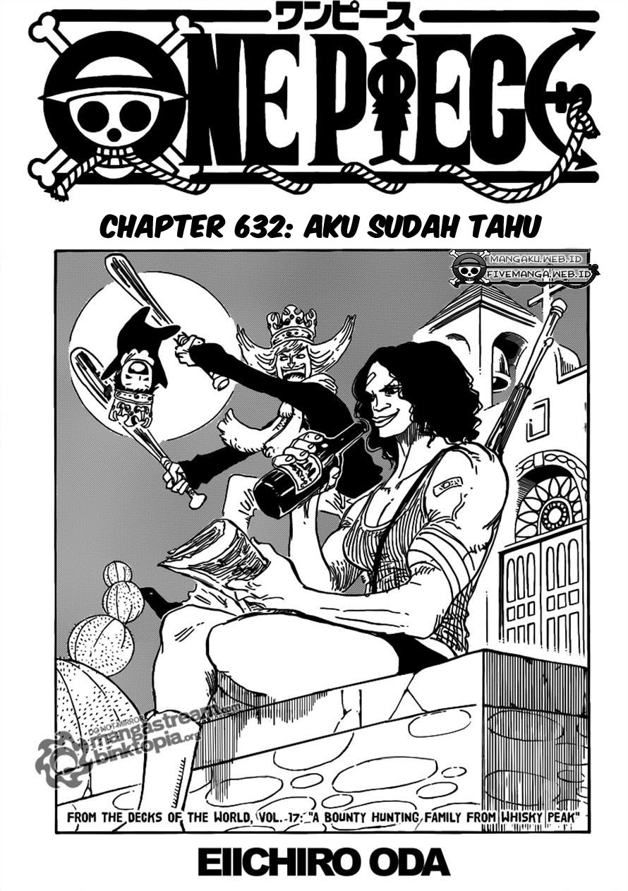 One Piece Chapter 632 – aku sudah tahu Image 0