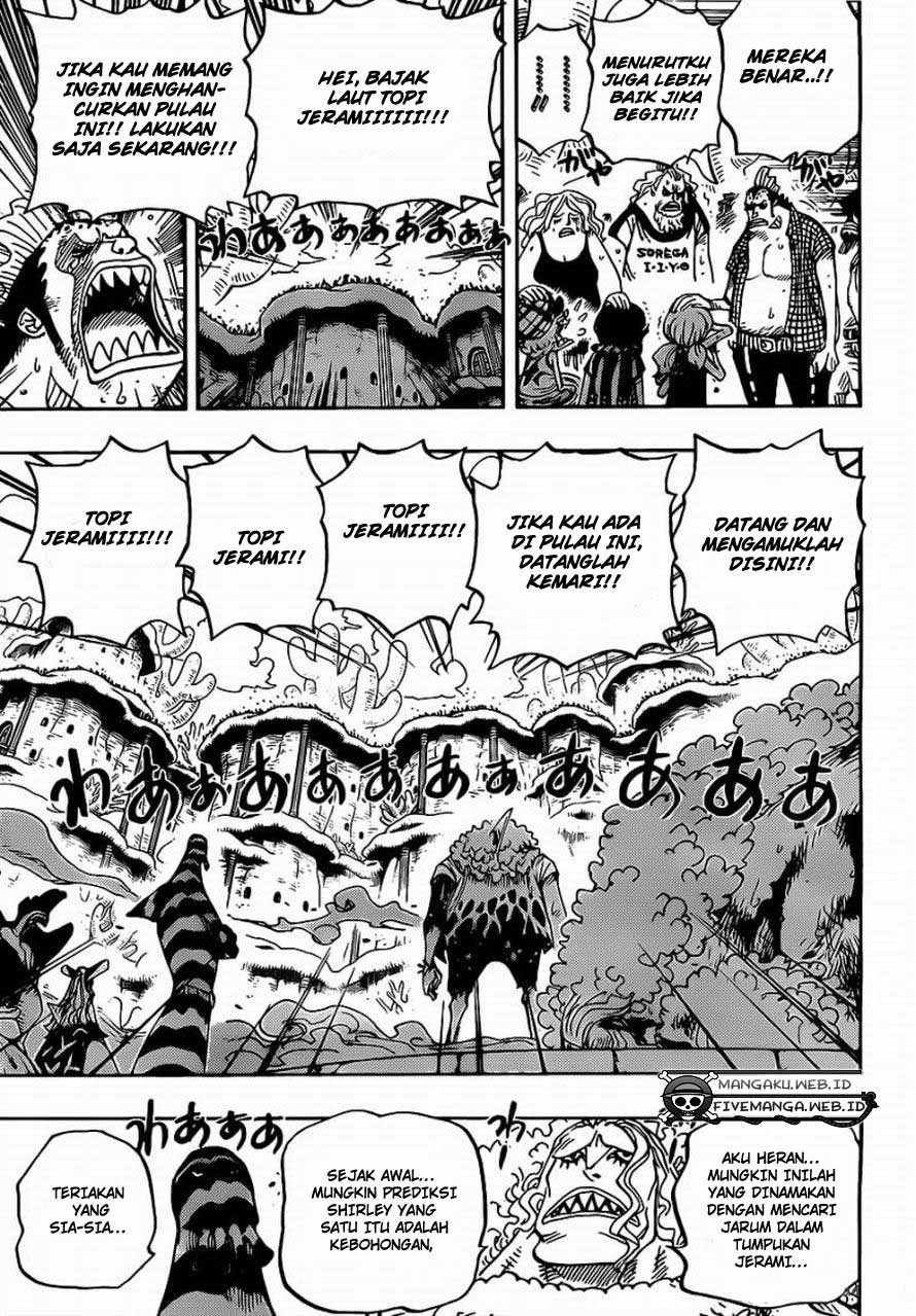 One Piece Chapter 633 – teman atau lawan Image 8