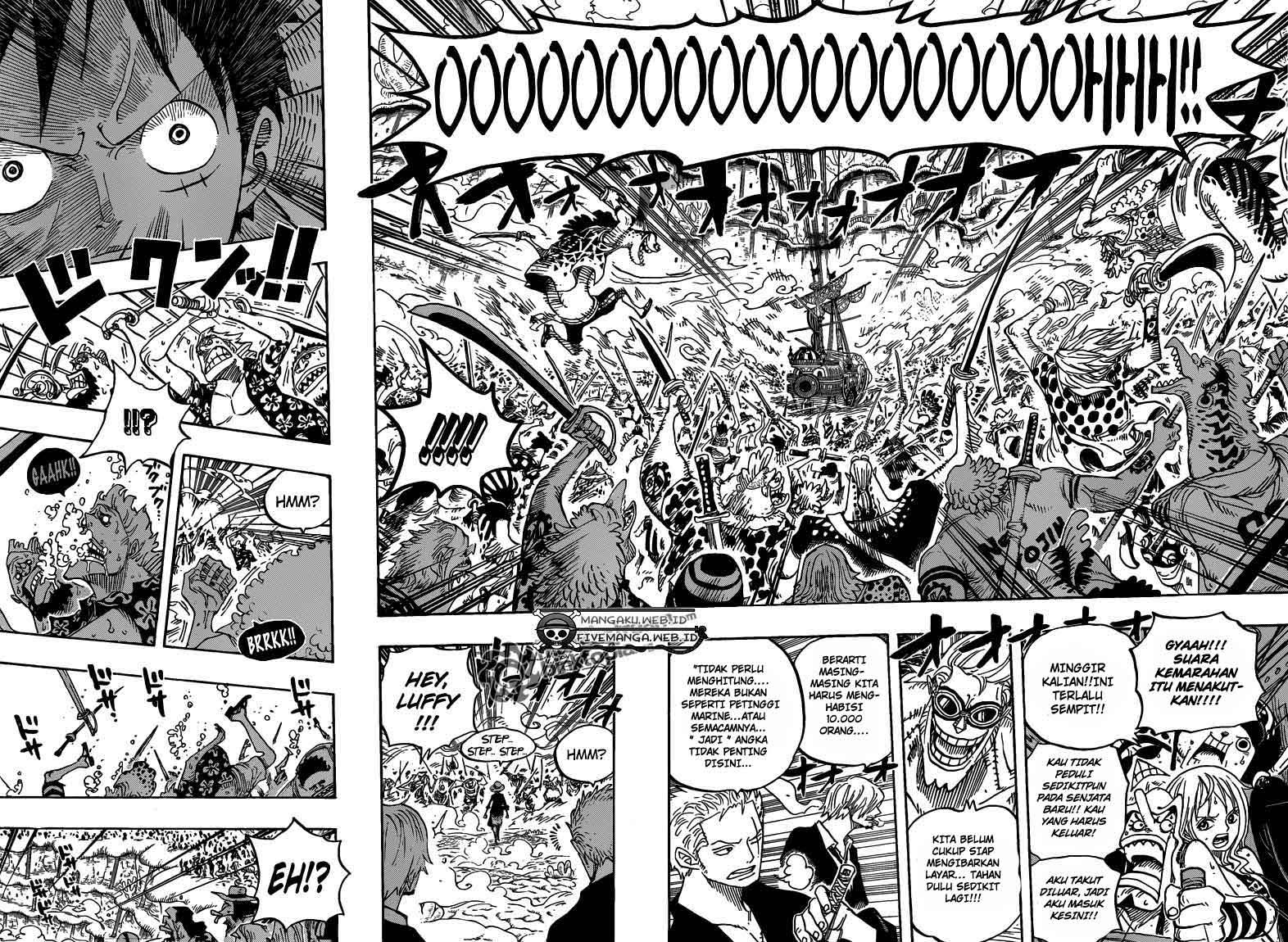 One Piece Chapter 634 – 100.000 vs 10 Image 12