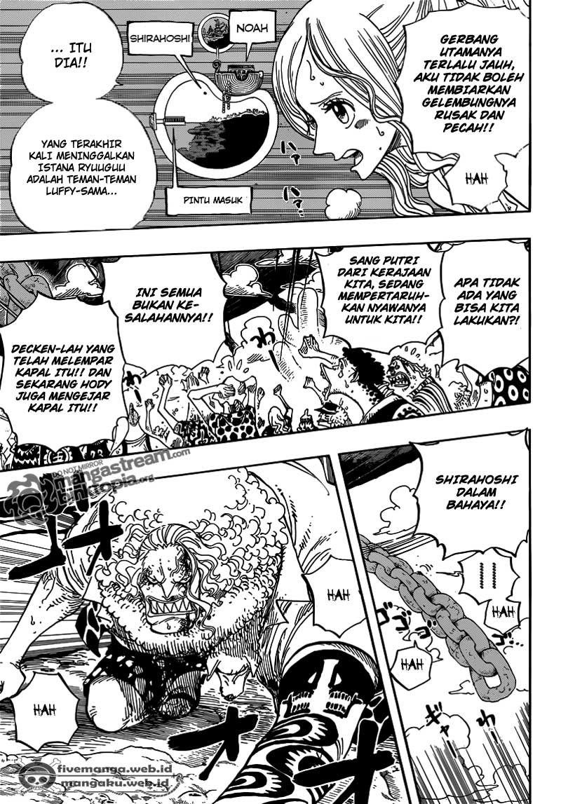 One Piece Chapter 638 – nigehoshi Image 3