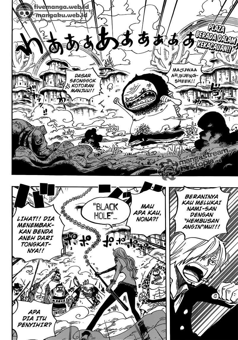 One Piece Chapter 640 – kebangkitan pulau manusia ikan Image 2