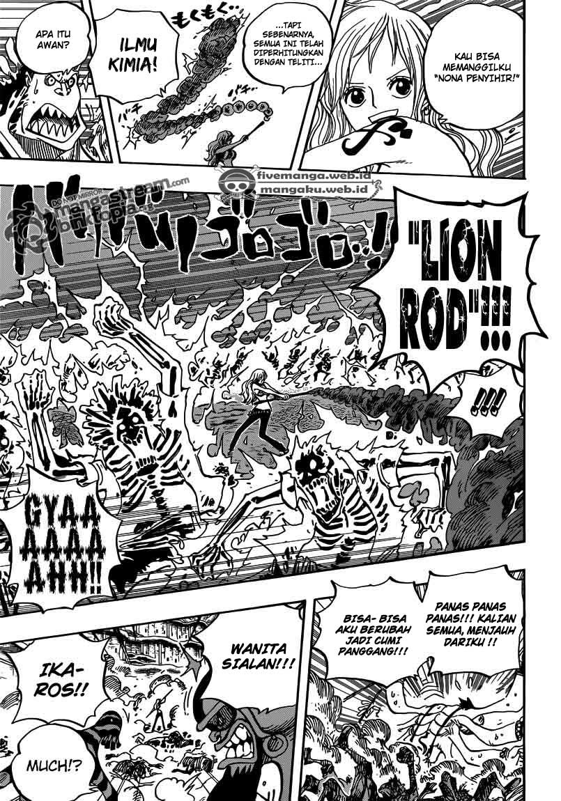 One Piece Chapter 640 – kebangkitan pulau manusia ikan Image 3